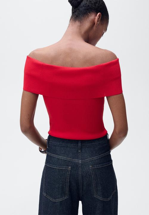MANGO - Top Sesete - Red