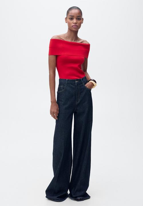 MANGO - Top Sesete - Red