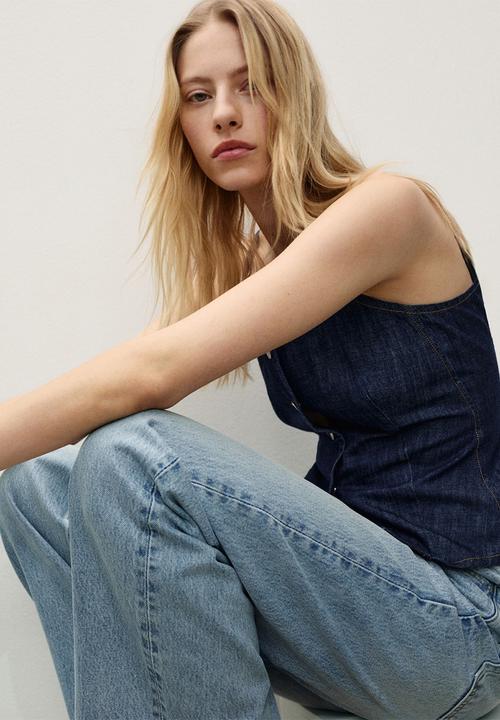 MANGO - Jeans Miami - Open Blue