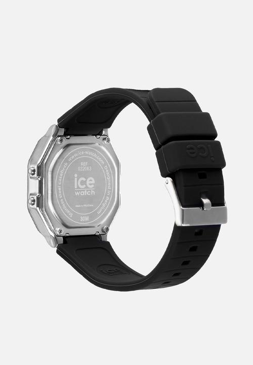 ICE Watch - ICE Digit Retro Watch - Black/silver
