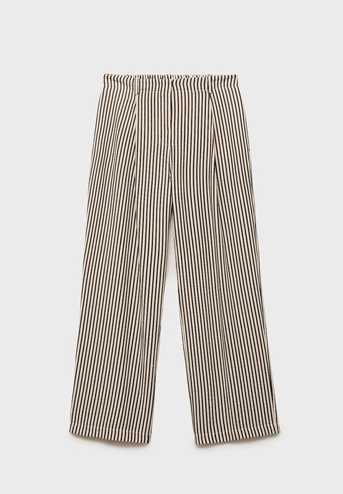 MANGO - Trousers Sal - Natural