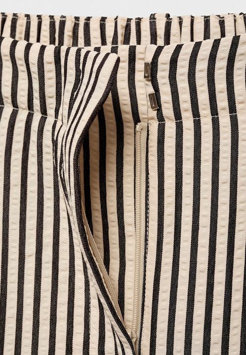 MANGO - Trousers Sal - Natural
