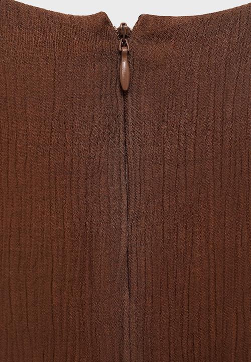MANGO - Jumpsuit Le - Brown