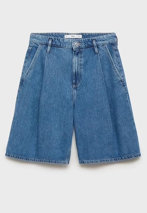 MANGO - Bermudas Carlo - Open Blue