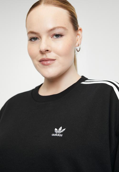 adidas Performance - Plus 3S Crew Os W - Black