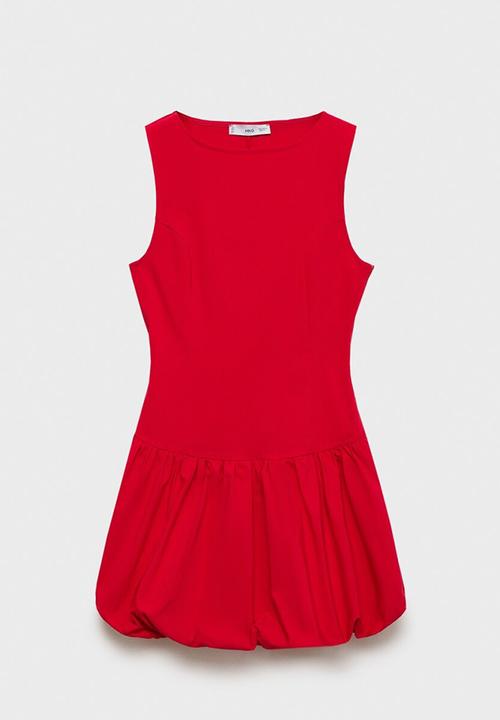 MANGO - Dress Red - Red