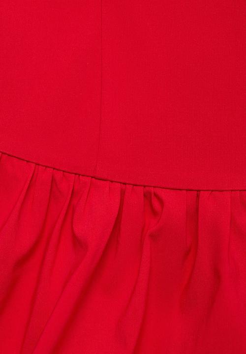MANGO - Dress Red - Red