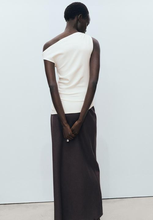 MANGO - Top Juls - Light Beige