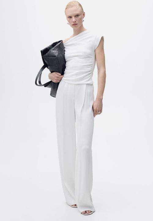 MANGO - Top Juli - White