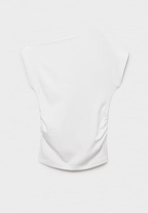 MANGO - Top Juli - White
