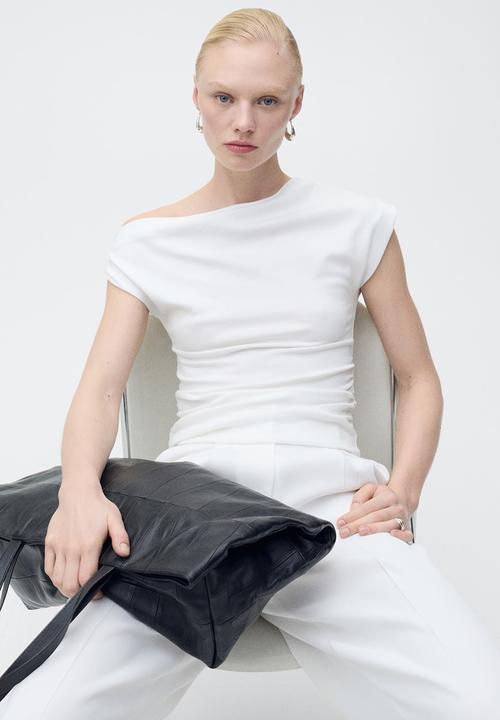 MANGO - Top Juli - White