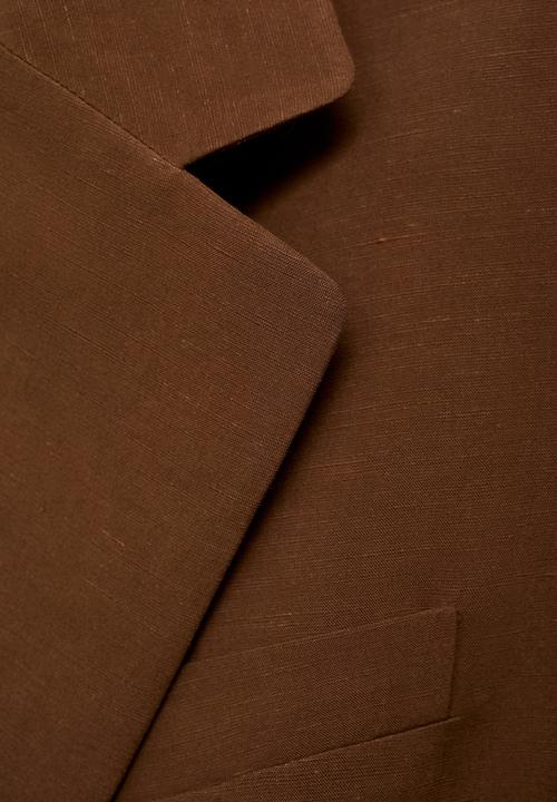 MANGO - Blazer Argelia - Dark Brown