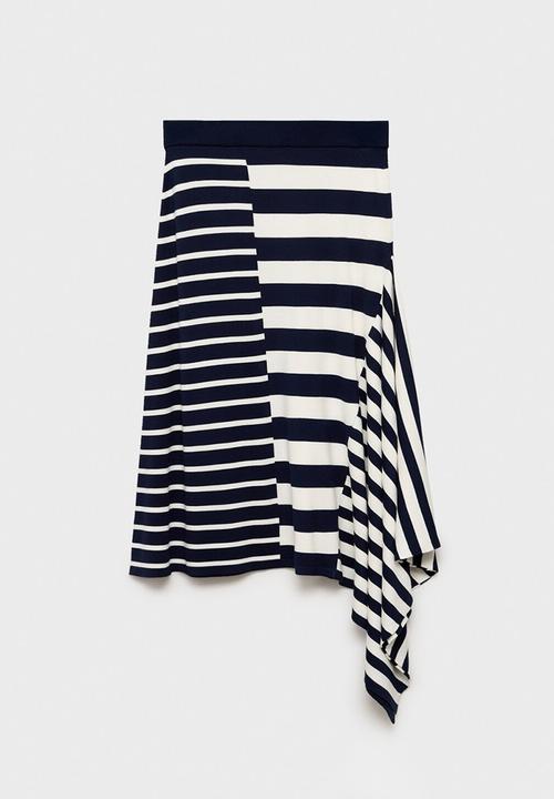 MANGO - Skirt Zunga - Navy