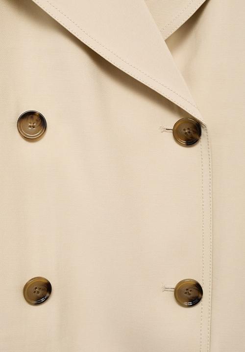 MANGO - Jacket Dua - Light/Pastel Gray