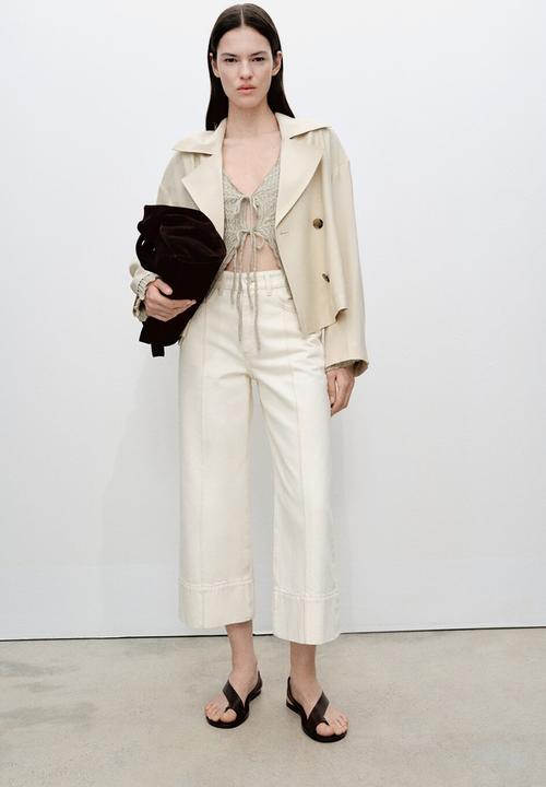 MANGO - Jacket Dua - Light/Pastel Gray