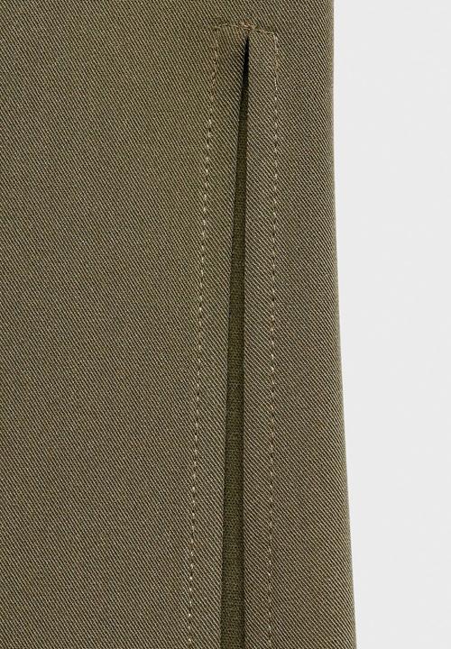 MANGO - Top Box - Khaki
