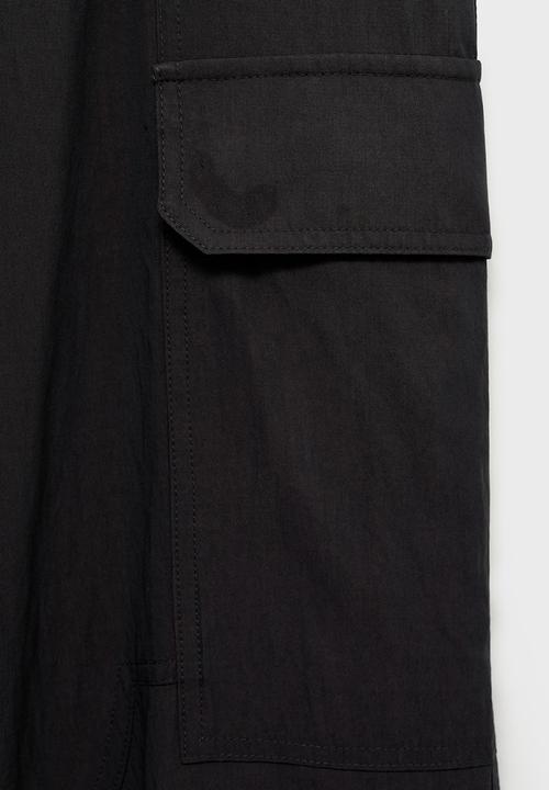 MANGO - Trousers Wolly - Charcoal