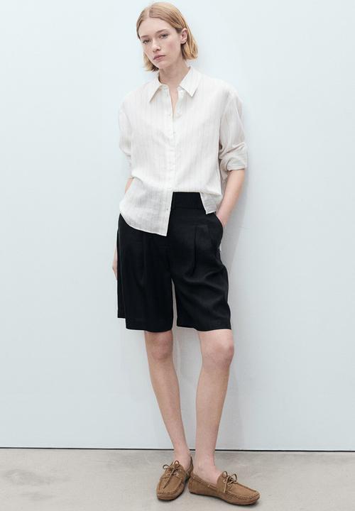 MANGO - Bermudas Samari - Black