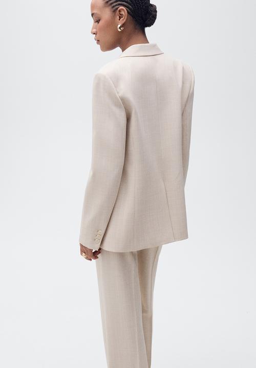 MANGO - Blazer Lou - Light Pastel Pink