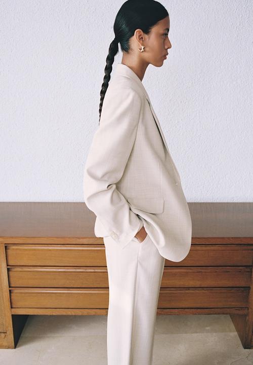 MANGO - Blazer Lou - Light Pastel Pink