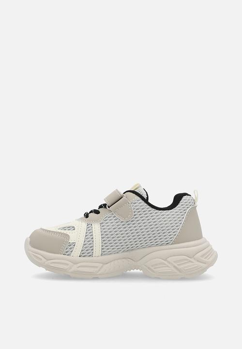 Pop Candy - Mesh detail trainers - black/ecru