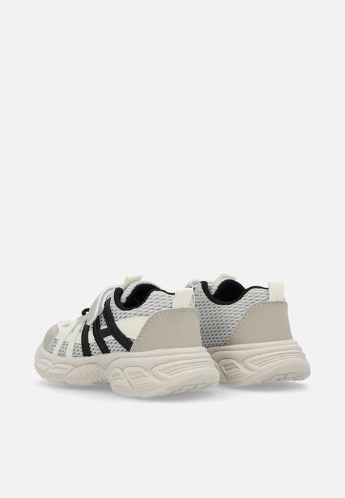 Pop Candy - Mesh detail trainers - black/ecru