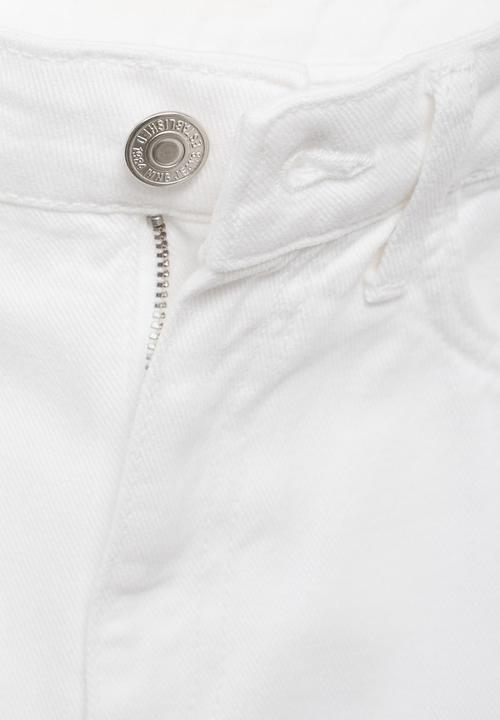 MANGO - Jeans Matilda - White