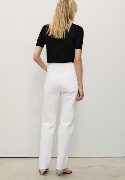 MANGO - Jeans Matilda - White