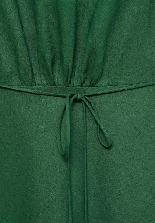 MANGO - Dress Red - Green