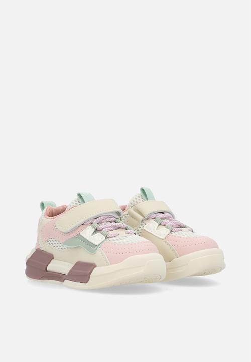 Pop Candy - Lace & adjustable strap fastener sneakers - multi
