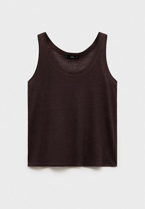 MANGO - Top Lini - Brown