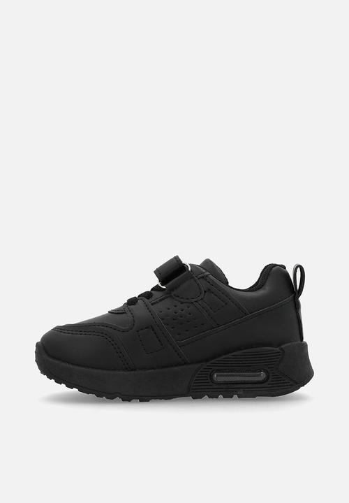 Pop Candy - Lace & adjustable fastener sneakers - black