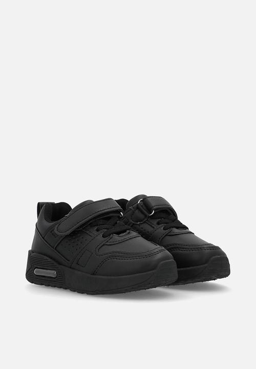 Pop Candy - Lace & adjustable fastener sneakers - black