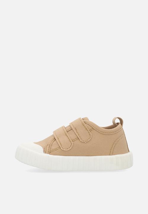 Pop Candy - Twin strap sneaker - beige