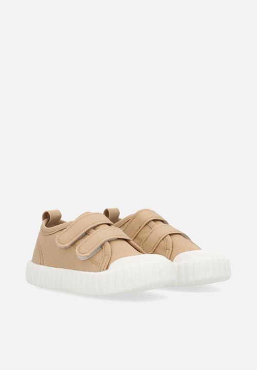 Pop Candy - Twin strap sneaker - beige