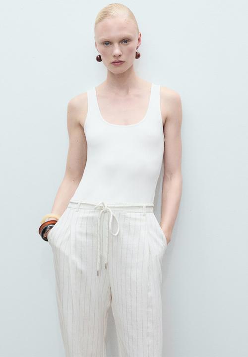 MANGO - Jumpsuit Tory - Natural