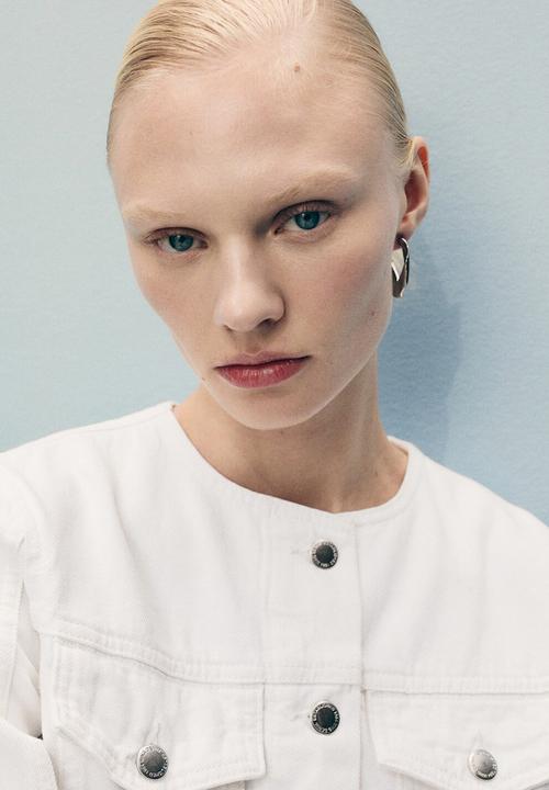 MANGO - Jacket Julie - White