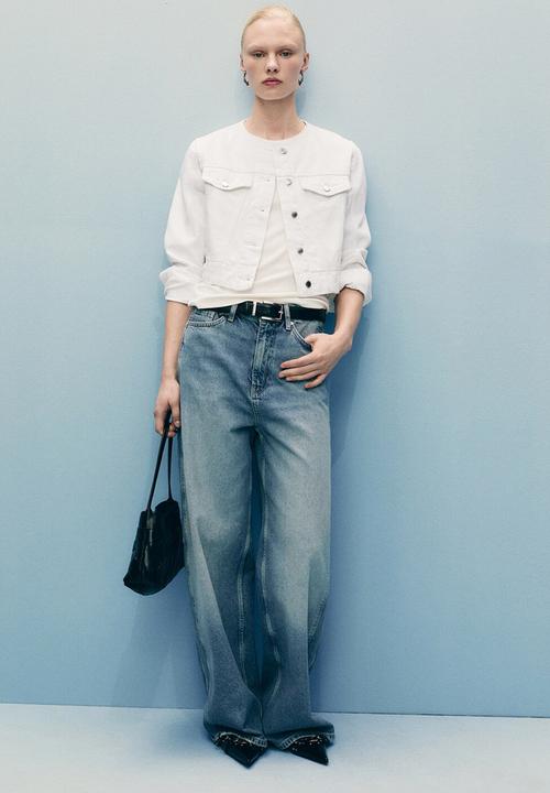 MANGO - Jacket Julie - White
