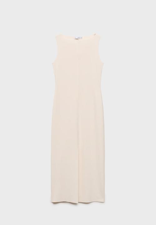 MANGO - Dress Mushu - Light Beige