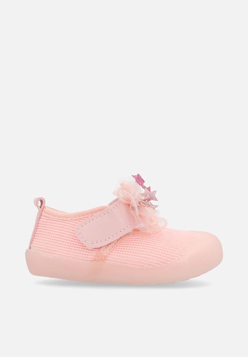 Pop Candy - Bow strap pumps - pink