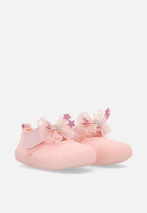 Pop Candy - Bow strap pumps - pink