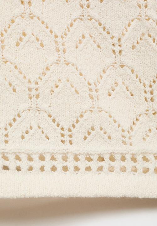 MANGO - Top Sito - Light Beige