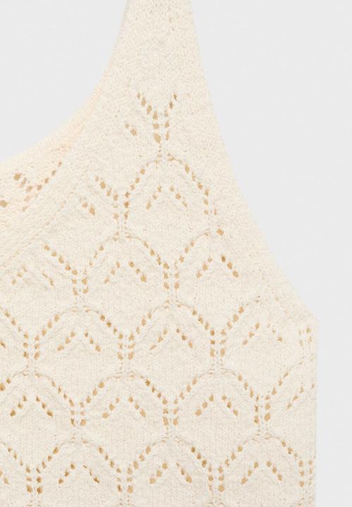 MANGO - Top Sito - Light Beige