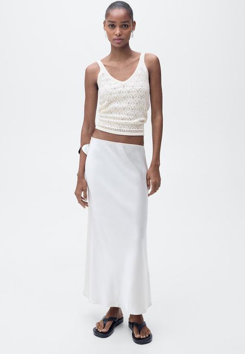 MANGO - Top Sito - Light Beige