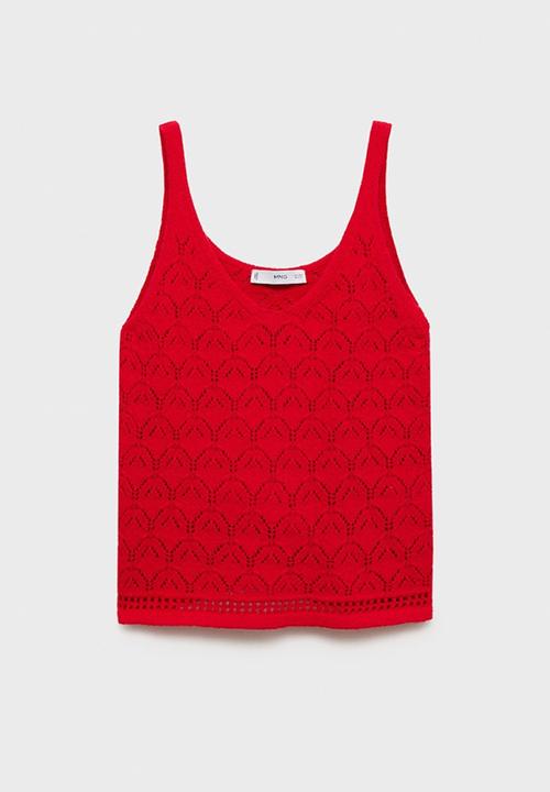 MANGO - Top Sito - Red
