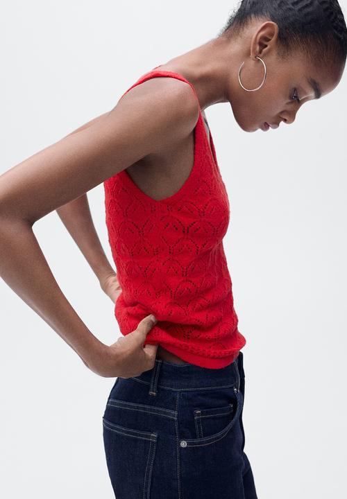 MANGO - Top Sito - Red