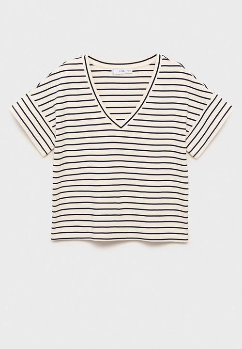 MANGO - T-Shirt Porti - Navy