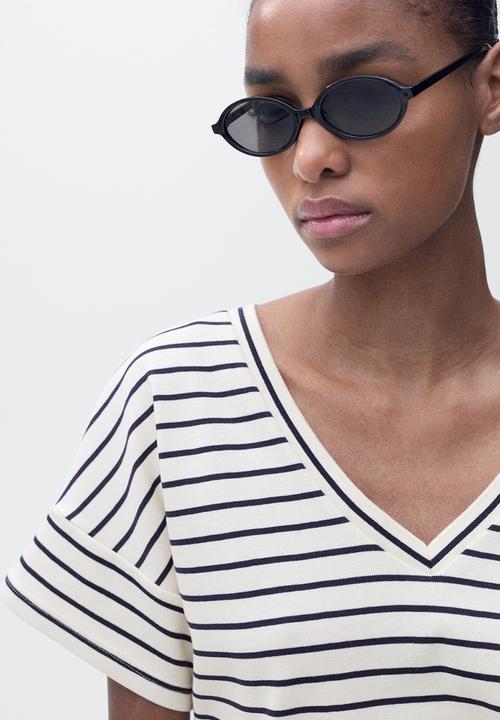 MANGO - T-Shirt Porti - Navy