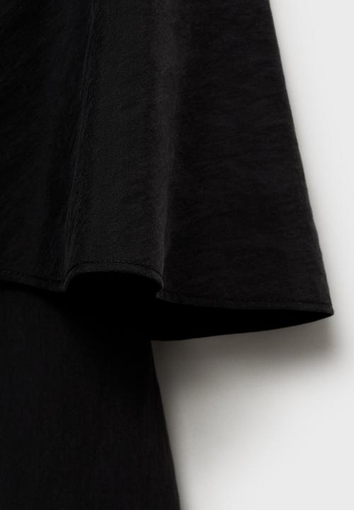 MANGO - Dress Palm - Black