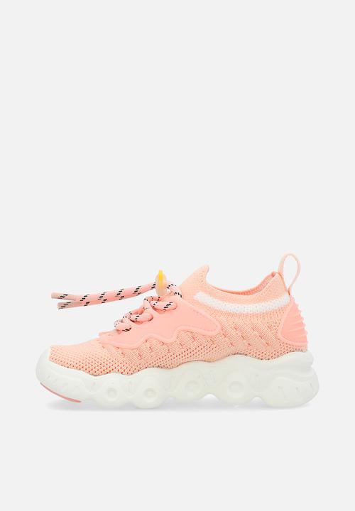 Pop Candy - Lace up sneakers - orange